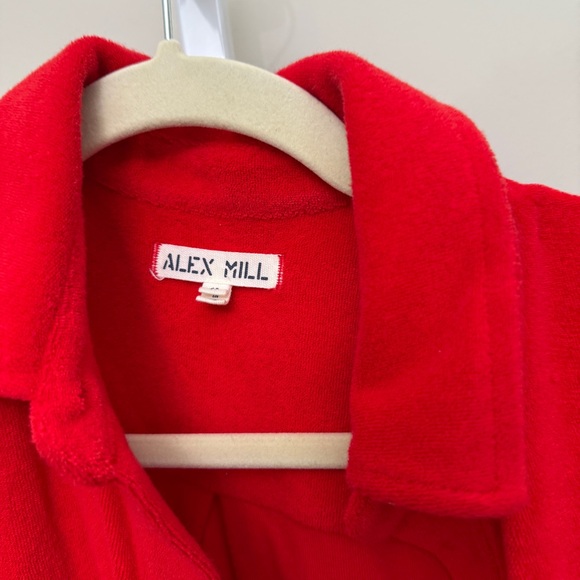 ALEX MILL 
Benny Cotton-Blend Terry Shirt size S - Picture 5 of 6